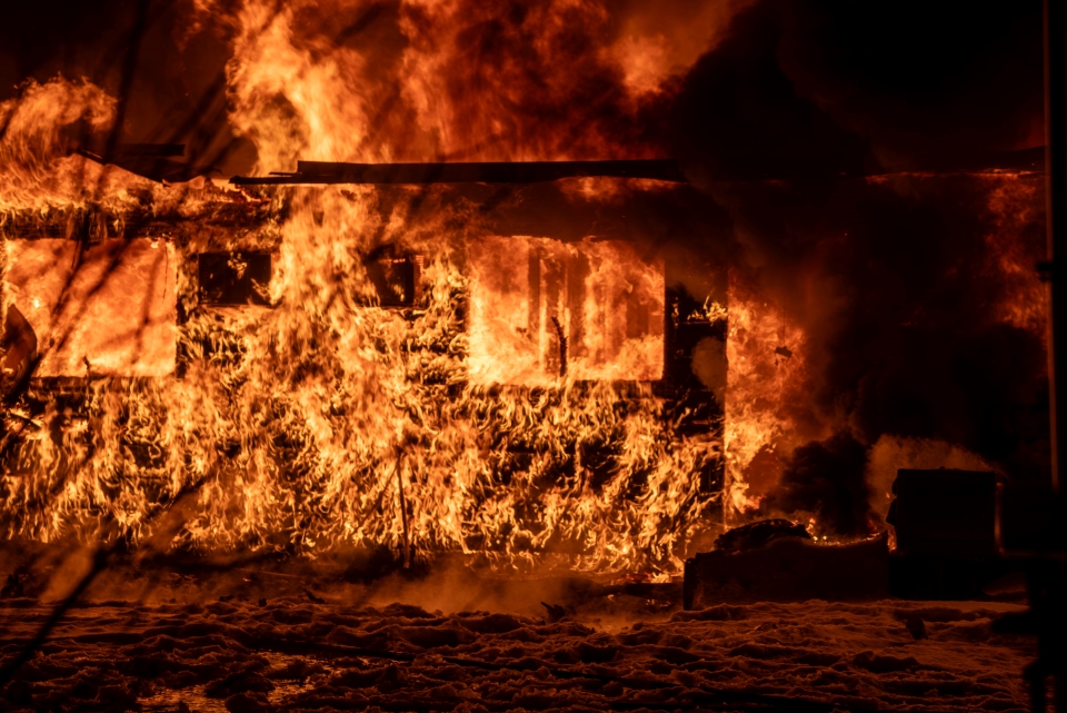PHOTOS: Super 6 Motel outside Estevan destroyed due to fire